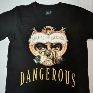 Michael Jackson - Dangerous World Tour Official Unisex T-Shirt ( Men S, M, L, XL ) ***READY TO SHIP from Hong Kong***